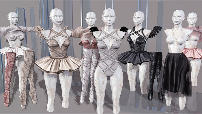 .ET. Skyedancer Long Skirt Rose