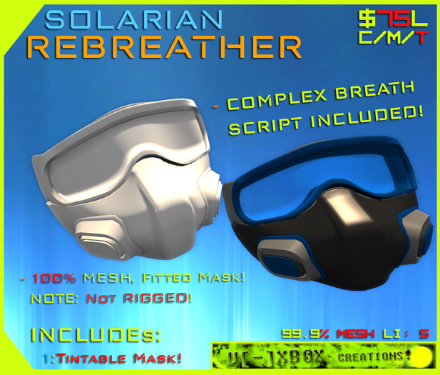 -=VBC!=- Solarian Rebreather Mask [BOX!]