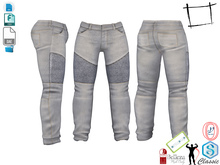Dae Obj FBX Men's Denim Jeans Pants Signature Gianni, Gamit, Adin, Jake, Slink