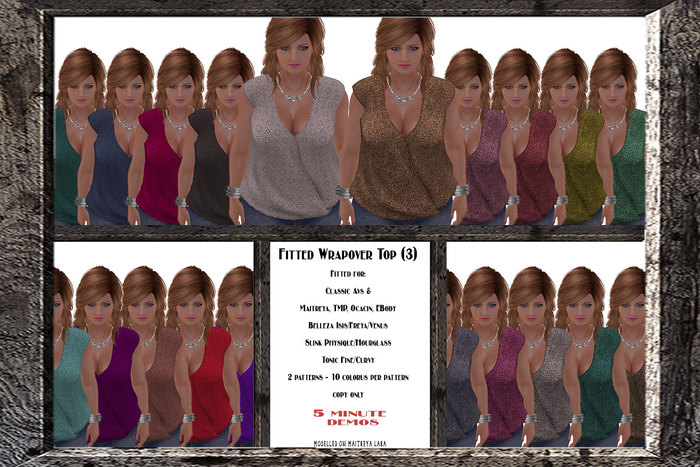 Fitted Wrapover Top (3) DEMO