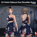 s chelsi sidecut one shoulder dress floral ad