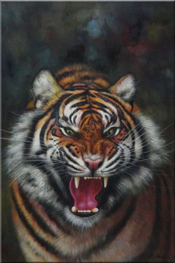 Fantasy Tiger Animated Wall Art