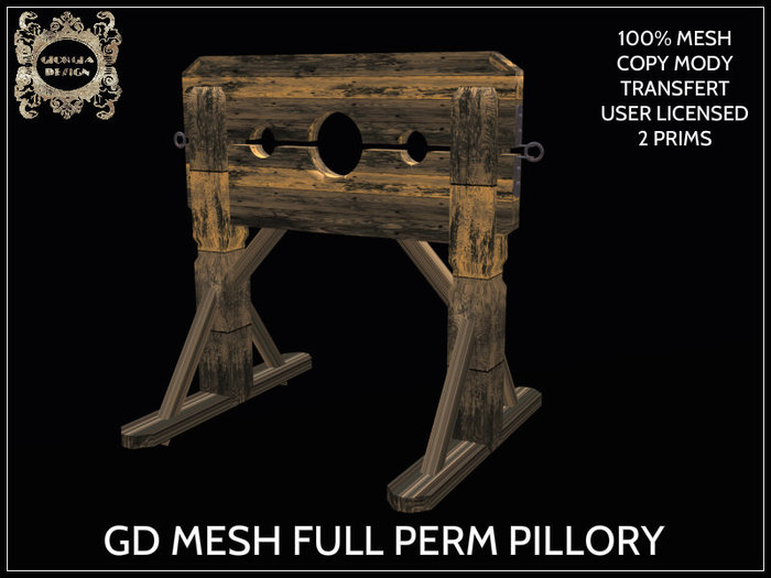 GD MESH FULL PERM PILLORY