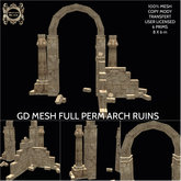 GD MESH FULL PERM ARCH RUINS