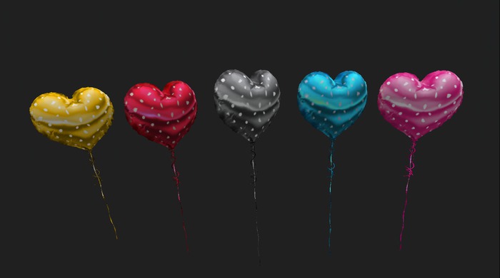 *NJoy* Heart Balloons
