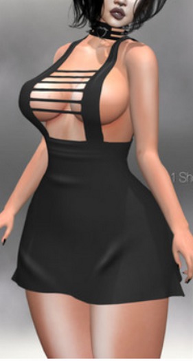 Dress Adele Black - PHYSIQUE