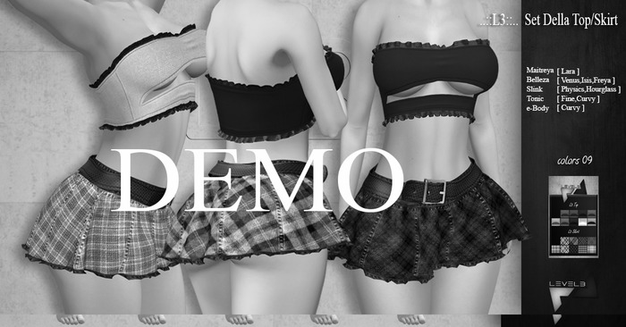 ..::L3::.. DEMO Set Della Top/Skirt