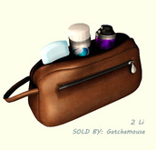 -David Heather-Toiletry Bag/Wearable/Sand