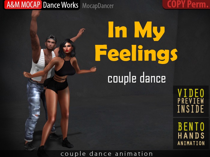 A&M: CD_85 In My Feelings - pair dance (Bento hands) :: #TAGS - couple, Drake, R&B
