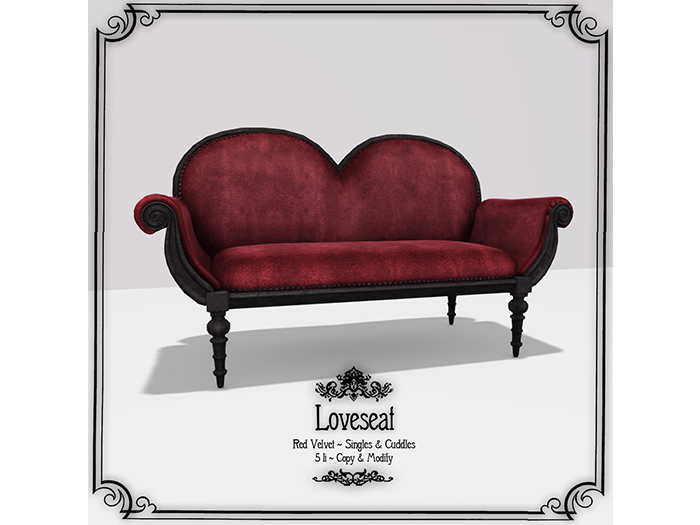 NOMAD // LOVESEAT // RED