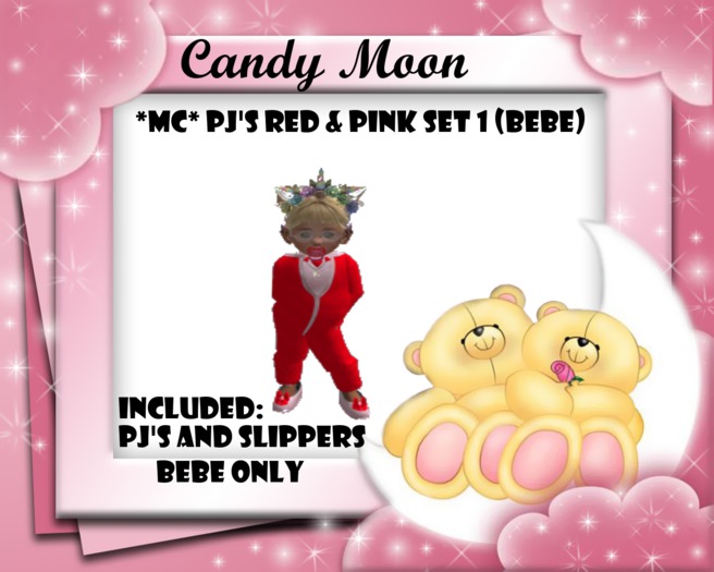 *MC*PJ'S Pink&Red Set 1 (BeBe)