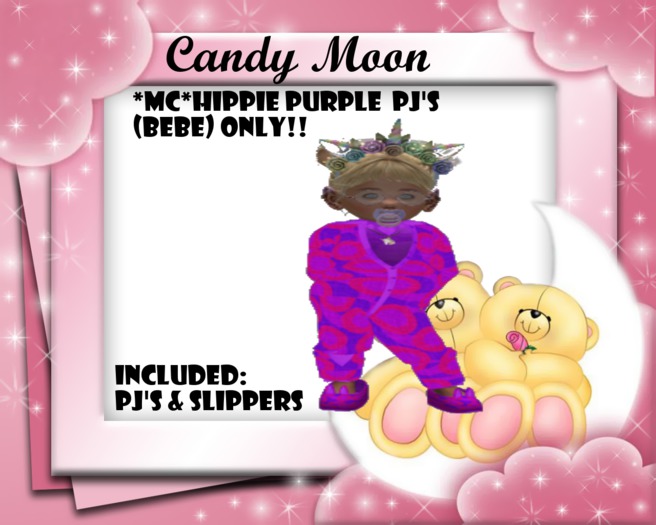 *MC*Hippie Purple PJ'S (BeBe)