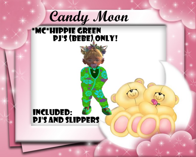 *MC*Hippie Green PJ'S (BeBe)
