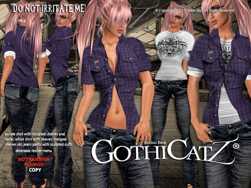 >>GothiCatz<< DoNotIrritateMe! (female)