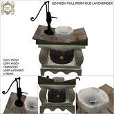 GD MESH FULL PERM OLD LAVENDER