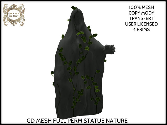 GD MESH FULL PERM STATUE NATURE