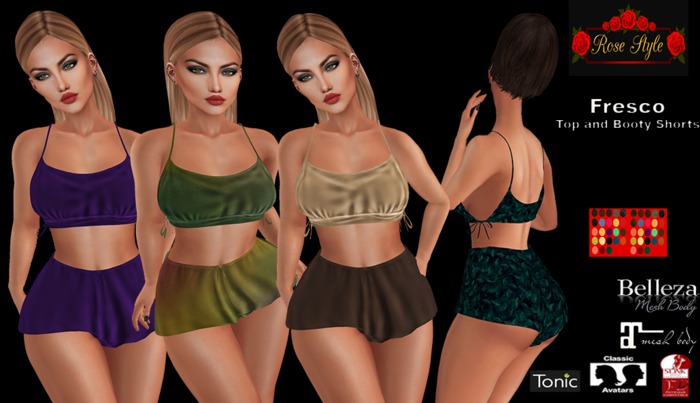ROSE'S STYLE Fresco Top and Booty Pants .