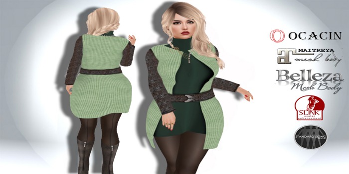 [SAPPHIRE] 6 High Neck Mini Dress and Jacket Over