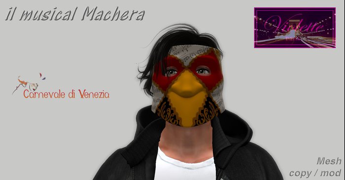 il musical Maschera mesh E-BOX