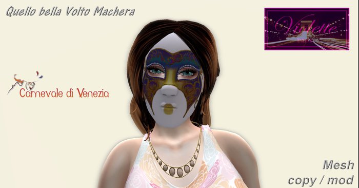 Quello bello Volto Maschera mesh E-BOX