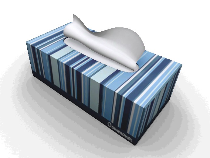 [Commoner] Break-Up Survival Kit / Box of Tissues (Blue)