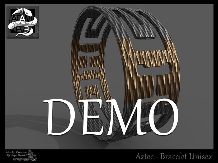 Aztec Bracelet Unisex /AC/ DEMO Wear to unpack