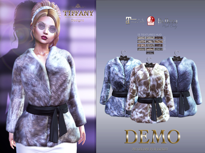 ::TD:: Penelope Fur Jacket DEMO