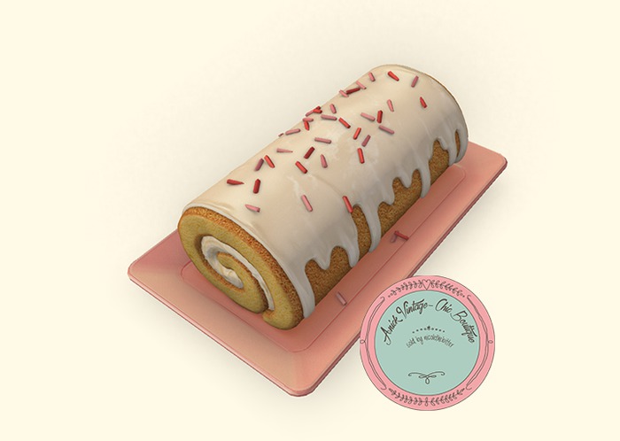 .random.Matter. - Garden Party - Iced Vanilla Roll Cake