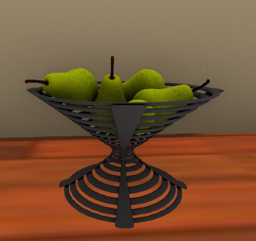 ~TCD~ Country Kitchen Pear Bowl