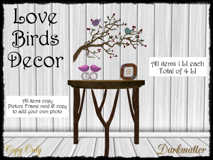 Love Birds Decor