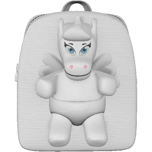 !PCP :: Unicorn Backpack [White]