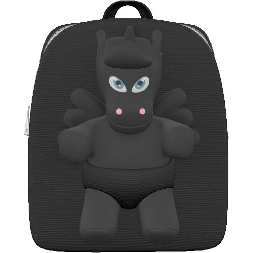 !PCP :: Unicorn Backpack [Black]