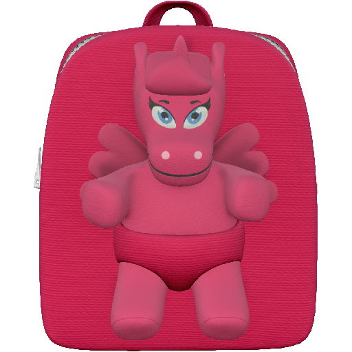 !PCP :: Unicorn Backpack [Hot Pink]