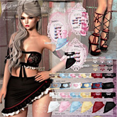 {le fil casse} Tabitha Heart Choker Pink