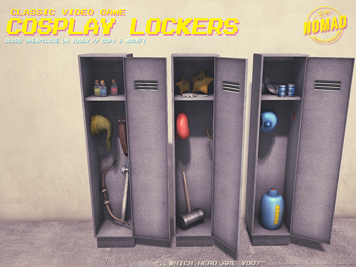 NOMAD // Cosplay Lockers