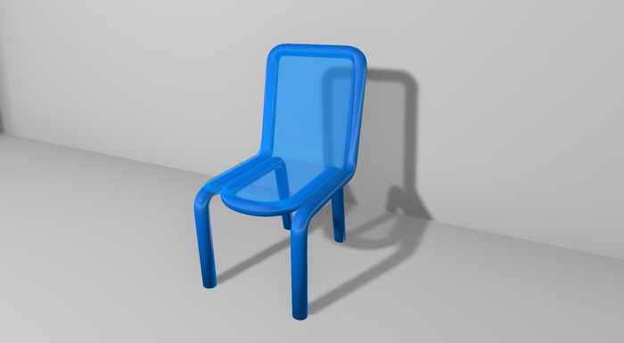 OutDoorChairBlue
