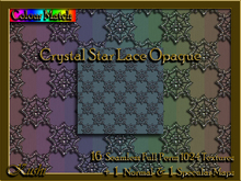 Crystal Star Lace Opaque Textures