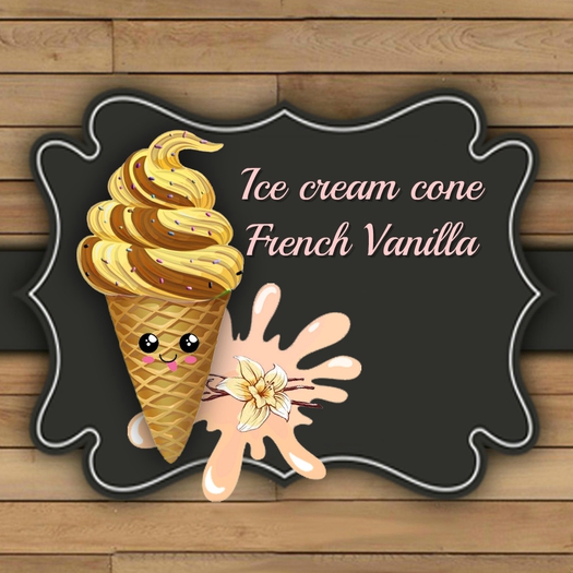 DFS TEXTURE - Ice cream cone French Vanilla