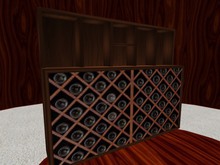 TM Wine Shelf 2 with Bottles