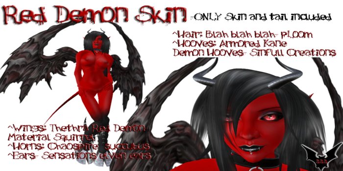 Red Demon Skin DEMO
