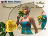 Bouquet of roses in hand bento animations yelow 006 18 hlavni fotka