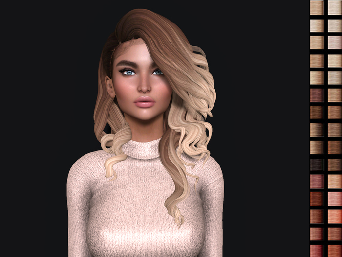 DAE FILES - Asha Mesh Avatar