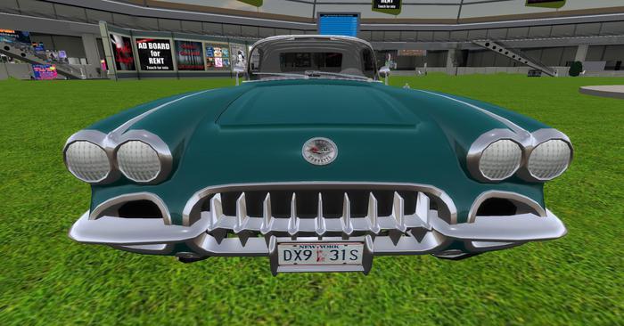 Chevrolet Corvette - 7.0 Green & White (boxed)