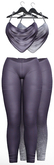 Seniha. Kamy Set // Purple