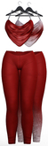 Seniha. Kamy Set // Red