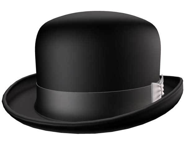 Bowler Hat  black. (boxed).