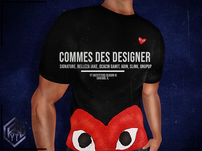 yT - Commes Des Designer (Black)