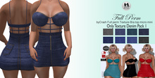 Texture byCrash Full perm Bra top micro mini Pack 1