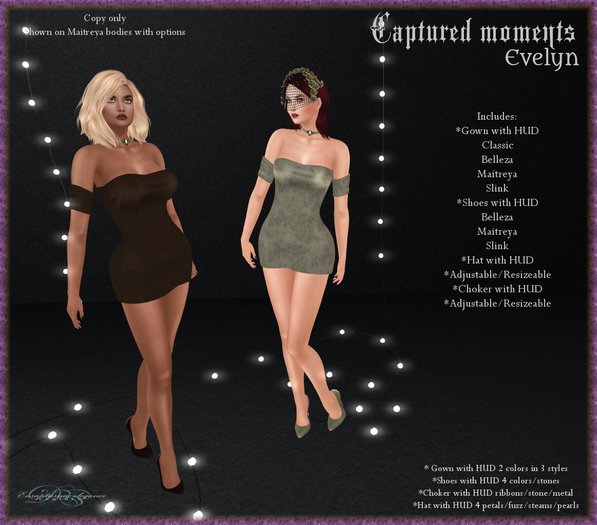 EEc Captured moments: Evelyn {Box HUD}