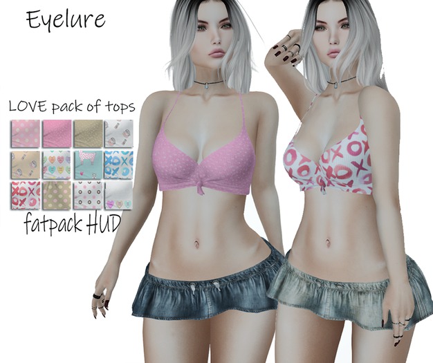 Eyelure Tiny Tied Top - LOVE Fatpack